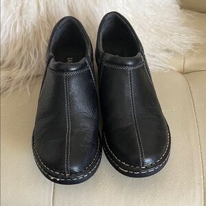 Eastland women's Black Slip-On Leather shoes